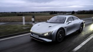 Mercedes-Benz EV concept exceeds 1100km range per charge