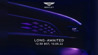 Bentley teases new model ahead of May 10 debut