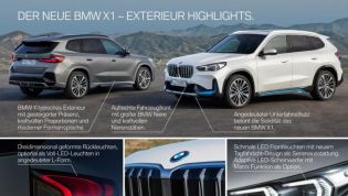 2023 BMW X1 and iX1 leaked