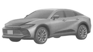 2023 Toyota Crown crossover leaked in patent images