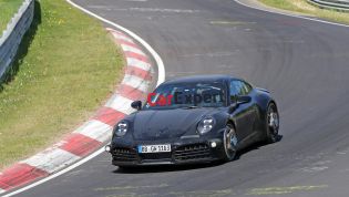 2023 Porsche 911 facelift spied, new cabin spotted