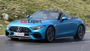 2023 Mercedes-AMG SL 53 plug-in hybrid spied