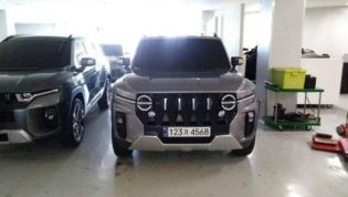 SsangYong KR10 SUV leaked