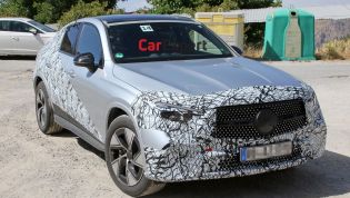 2023 Mercedes-Benz GLC Coupe spied