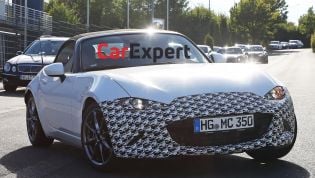 Mazda MX-5 test mule spied