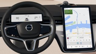 Volvo EX90 EV SUV dash revealed