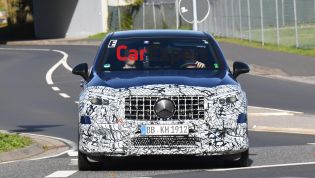 2023 Mercedes-AMG GLC63 S coupe spied