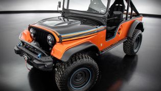 Jeep CJ Surge concept revealed as electric restomod