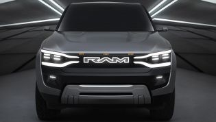 Ram previews Ford Ranger-sized electric ute – report