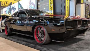 Incredible 2018 Challenger Hellcat with a 1969 body-swap