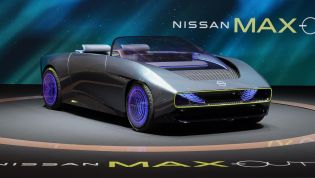 Nissan Max-Out EV convertible concept physically revealed