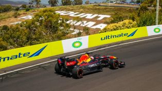 Red Bull F1 car tackles Bathurst, but McLaren lap record stands