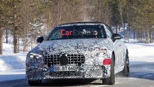 Mercedes-AMG's new high-power plug-in hybrid convertible spied