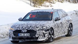 Audi's next-generation S4 sports wagon spied