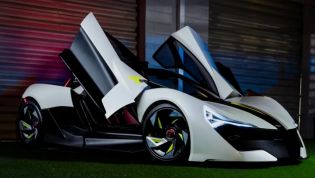 Attucks Apex AP-0, the world's lightest electric supercar