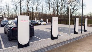 Tesla opens the first of its next-generation Superchargers