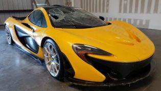 YouTuber restoring hurricane-damaged McLaren P1