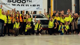 Australian-engineered Nissan Navara Warrior army hits 5000