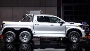 Chinese 6-wheeler ute revealed, Australia on the cards