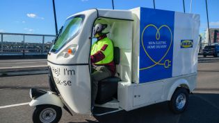 Faster flat-pack delivery coming with electric IKEA tuk-tuks