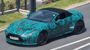 2024 Aston Martin Vantage Roadster: Overhauled sports car spied