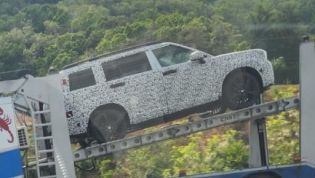 2024 Hyundai Santa Fe spied with boxy body