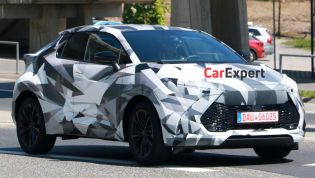 Our first look at the 2024 Toyota C-HR hybrid crossover