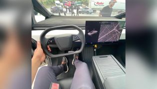 Tesla Cybertruck: First look at electric ute's interior