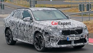 2024 BMW X2 spied with less camouflage