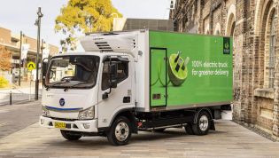 Australian supermarket giant commits to electric-only deliveries