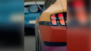 Ford teases modified Mustang Mach-E electric car