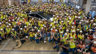 Tesla has officially produced its first Cybertruck in Texas