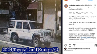 Squint hard and you'll see the 'new' Toyota LandCruiser 70