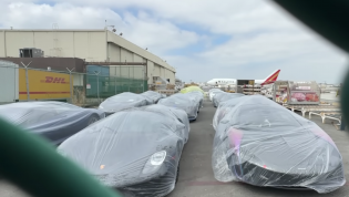 What's the story behind this stash of hypercars at Los Angeles airport?