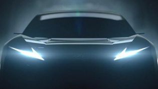 Lexus teases concept previewing new electric cars due from 2026