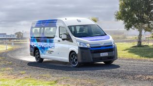 Hydrogen Toyota HiAce makes global debut in Australia