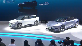 Sleek sedan and large SUV are Toyota's latest electric car concepts