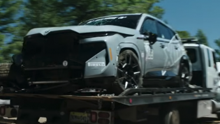 Watch a BMW XM roll while chasing a Pikes Peak record