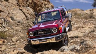 There's lots of life left in the 39 year-old Toyota LandCruiser 70 Series