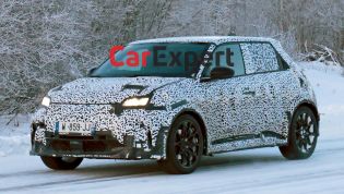 Alpine's hotter take on the Renault 5 electric car spied