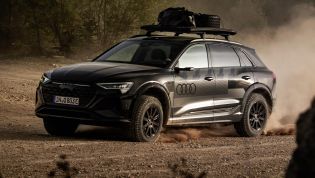 Rally-inspired Audi Q8 e-tron electric SUV unveiled, not for Australia