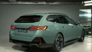 2024 BMW 5 Series wagon leaked undisguised