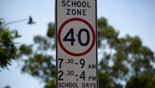 Don't do drugs... And certainly don't do them and drive through a school zone