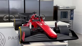 Masterchef's Amaury Guichon recreates F1 car out of chocolate