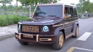 Wood you buy this timber Mercedes-Benz G-Wagen?