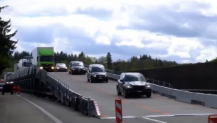 Ingenious bridge aims to solve roadworks delays for a price