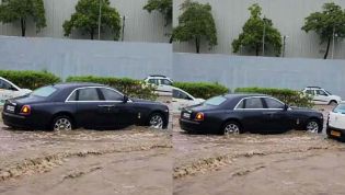 If it's flooded, forget it – even if you're in a Rolls-Royce