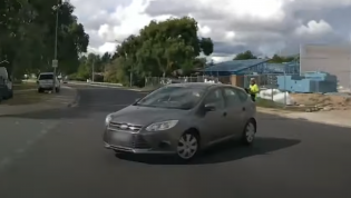 This dashcam footage cost drivers almost $7000 in fines