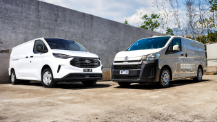 Toyota HiAce v Ford Transit Custom comparison