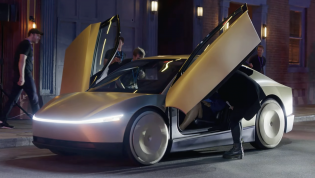 Tesla Cybercab autonomous taxi revealed